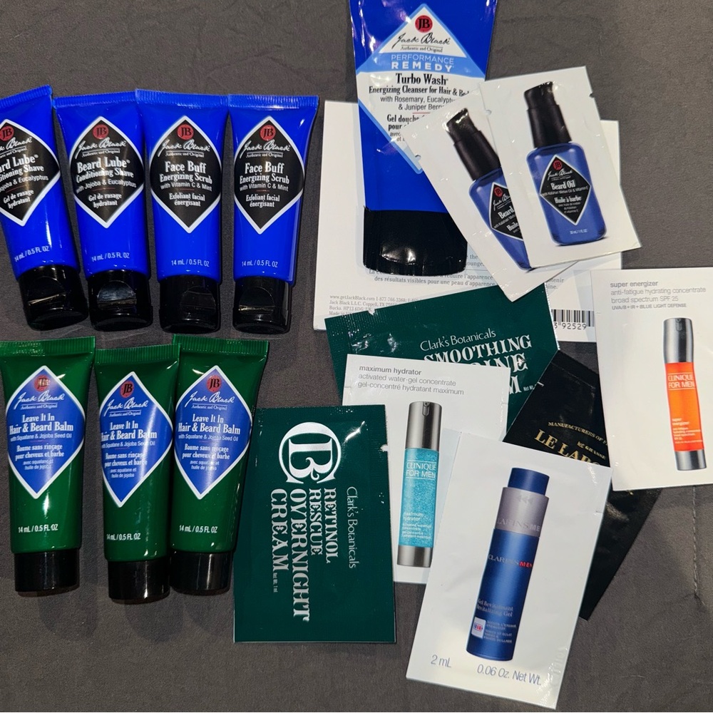 Jack Black Various Skin/Hair Care